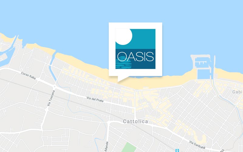 Dove si trova Oasis Cattolica