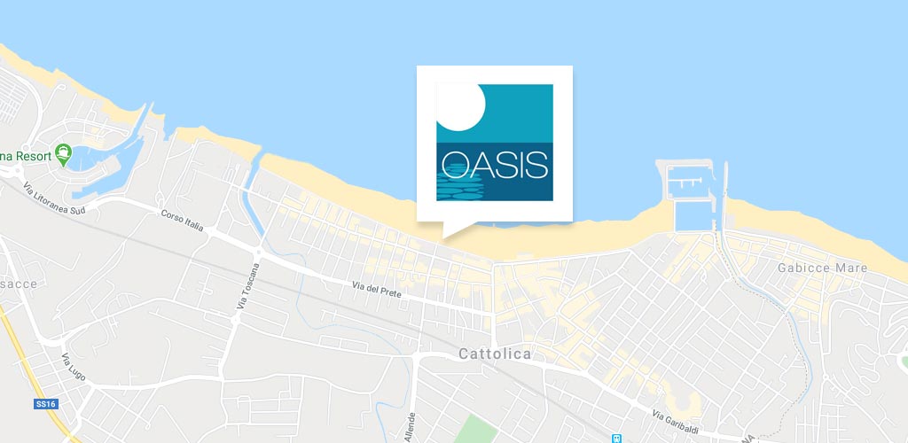 Dove si trova Oasis Cattolica